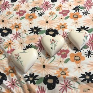 Ceramic hearts